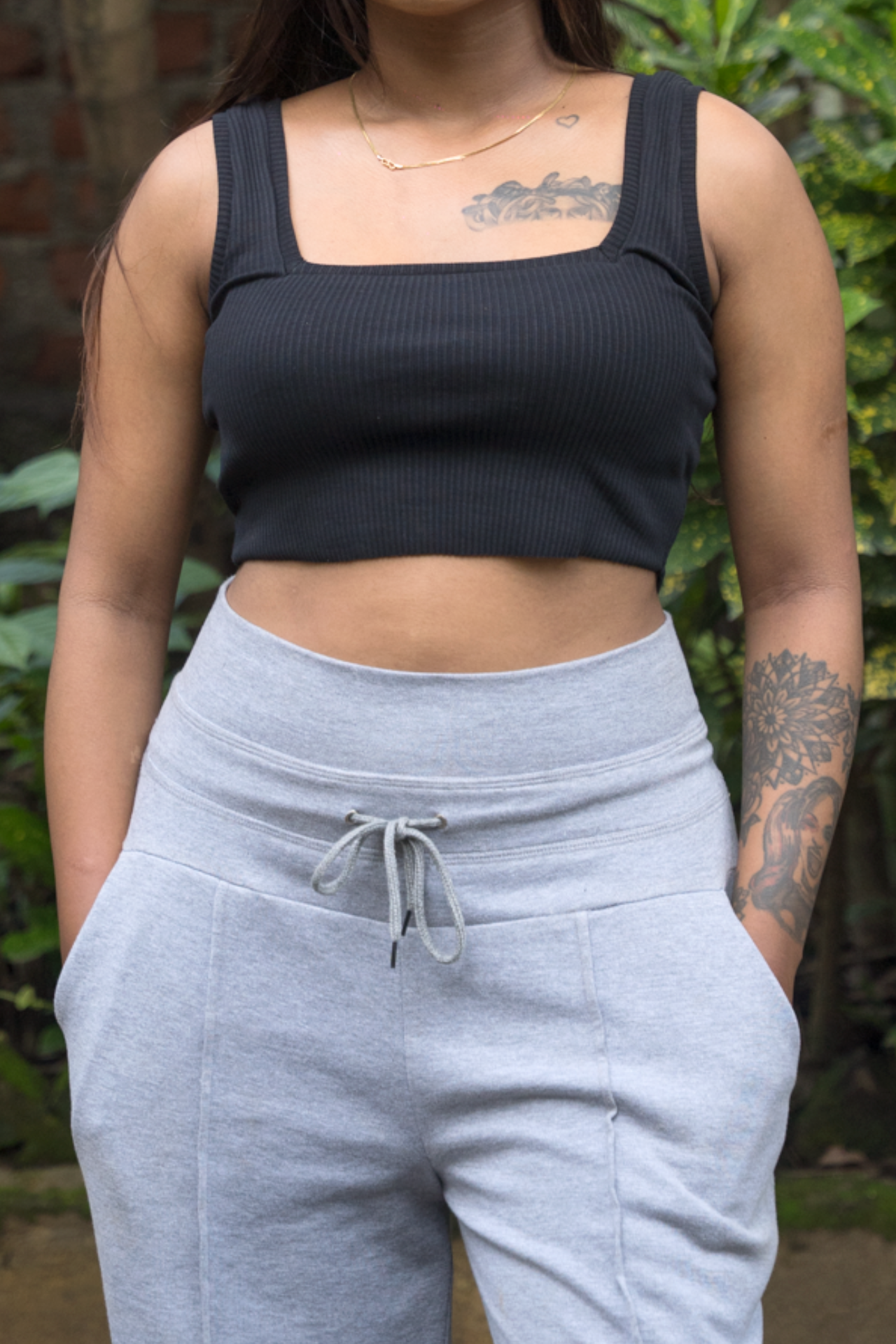 Boxy Bloom Crop Top