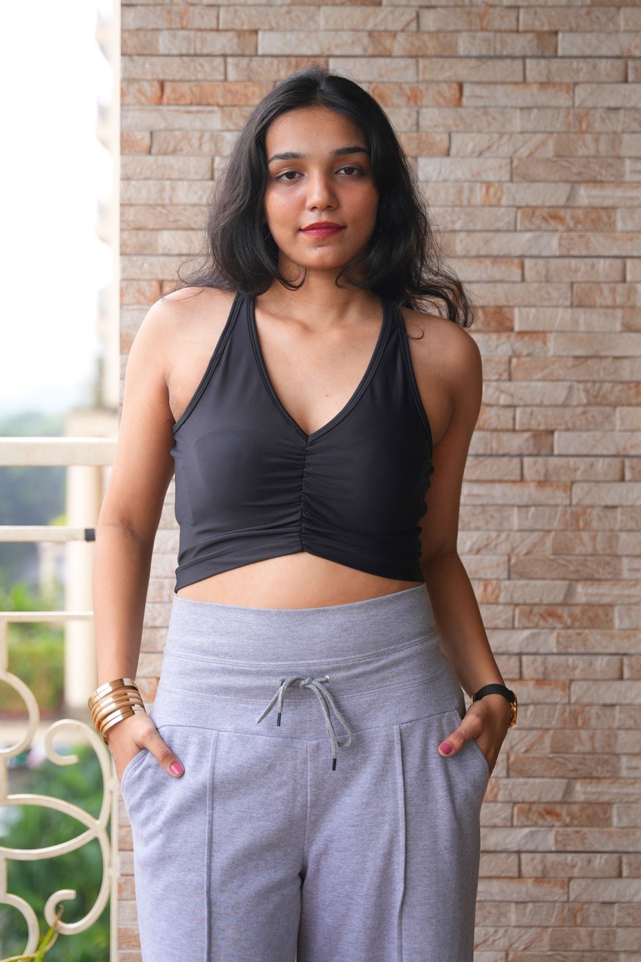 Cross Back Crop