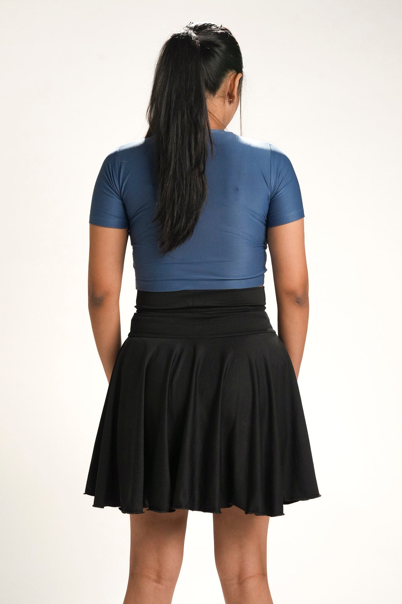 Flutter High Waist Skirt