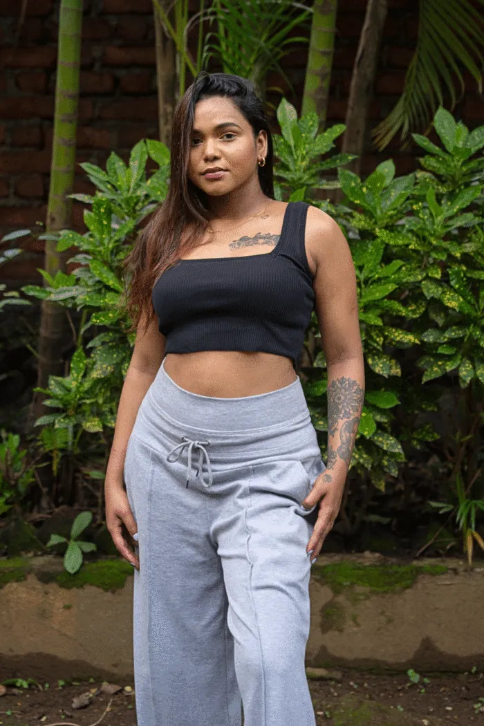 Boxy Bloom Crop Top
