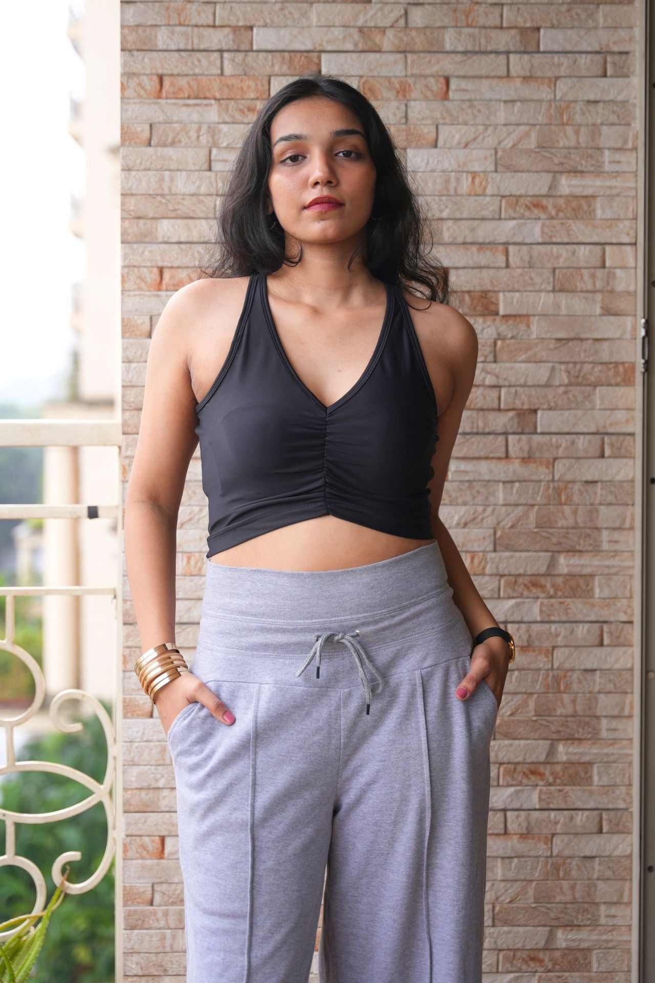 Cross Back Crop – Sway & Stride