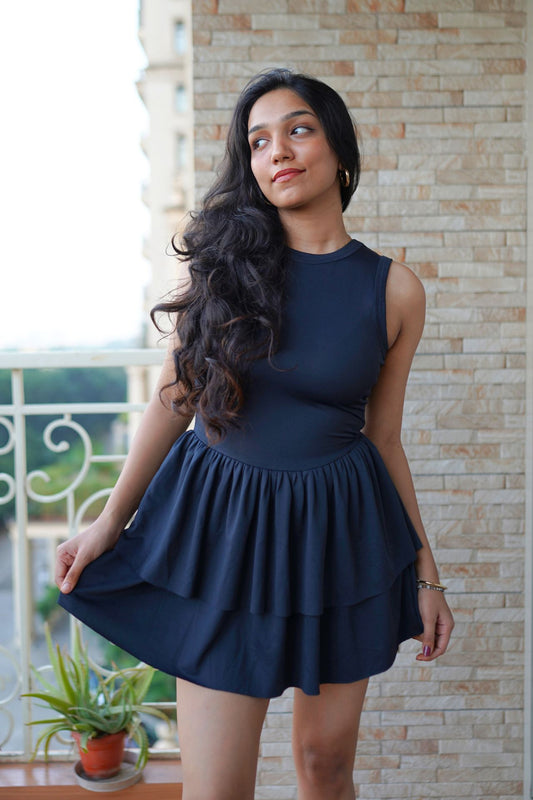 Flounce Mini Dress